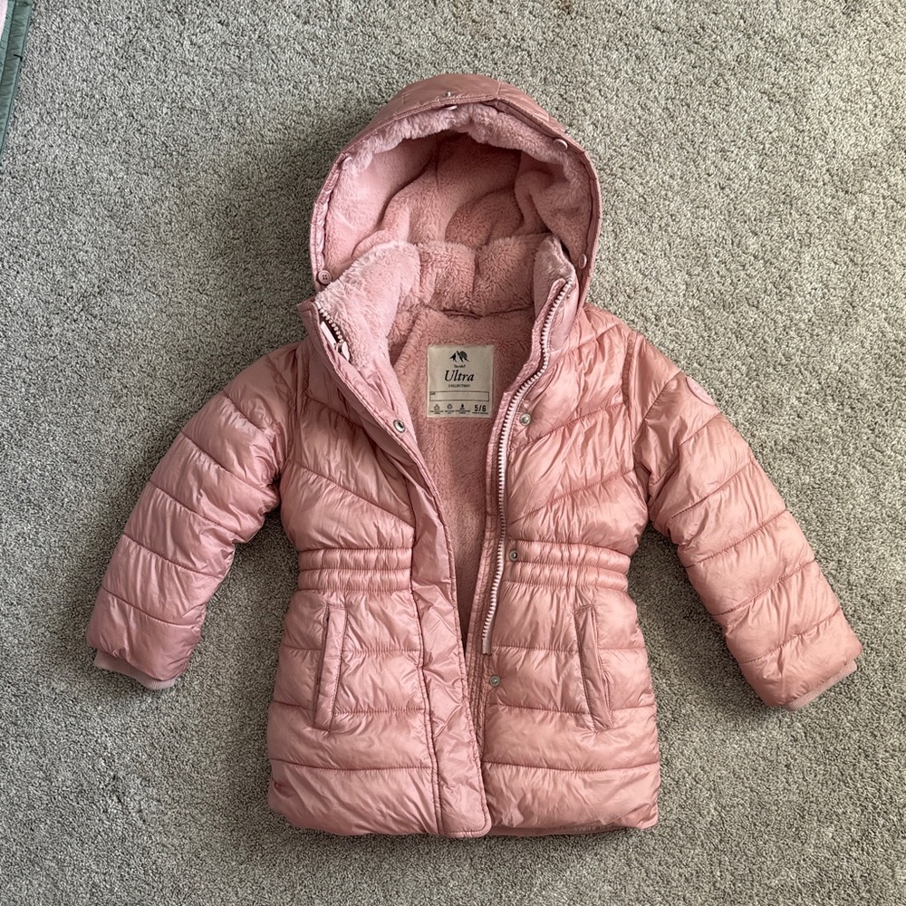 Abercrombie & Fitch kids Pink Ulina Puffer Jacket